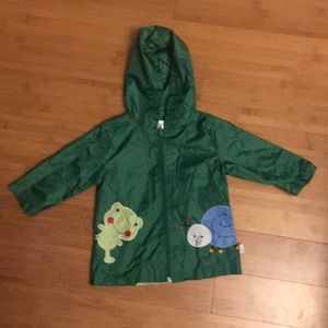 Extra cute Green Rain Coat